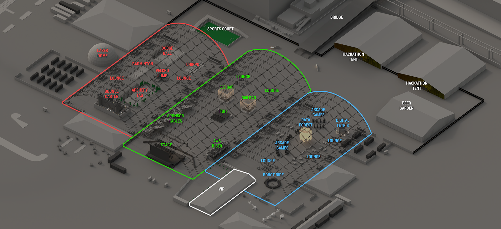 event layout design