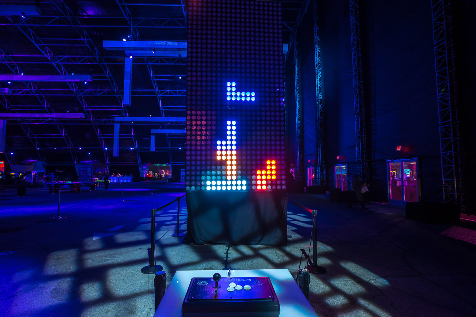 digital tetris display