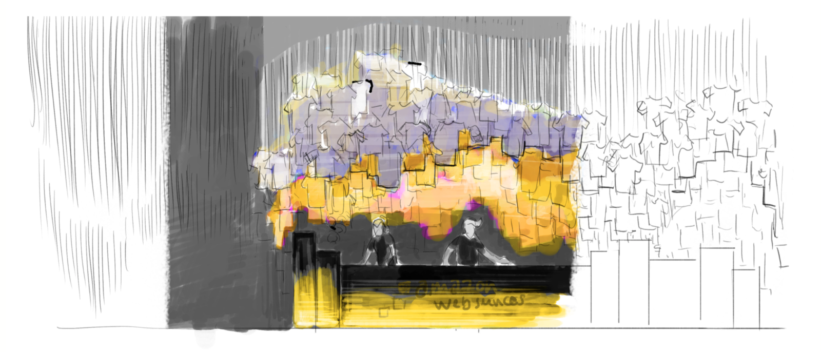 merch booth design