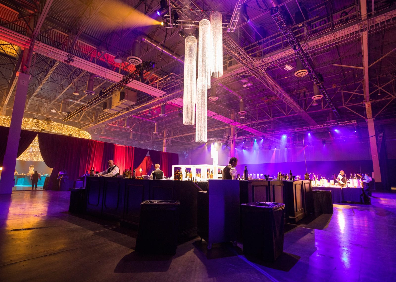 aws sales kickoff chandelier