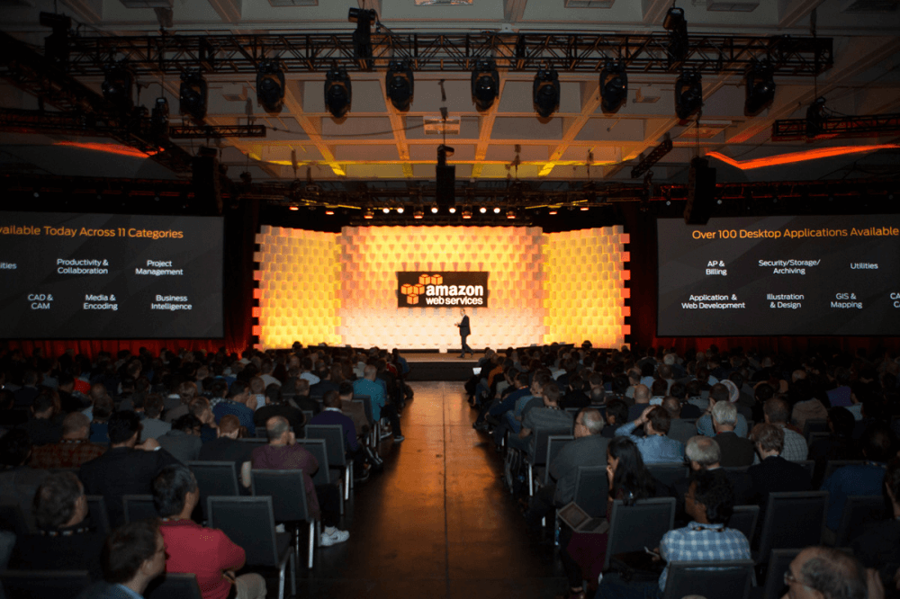 AWS San Francisco Summit Keynote Stage Design
