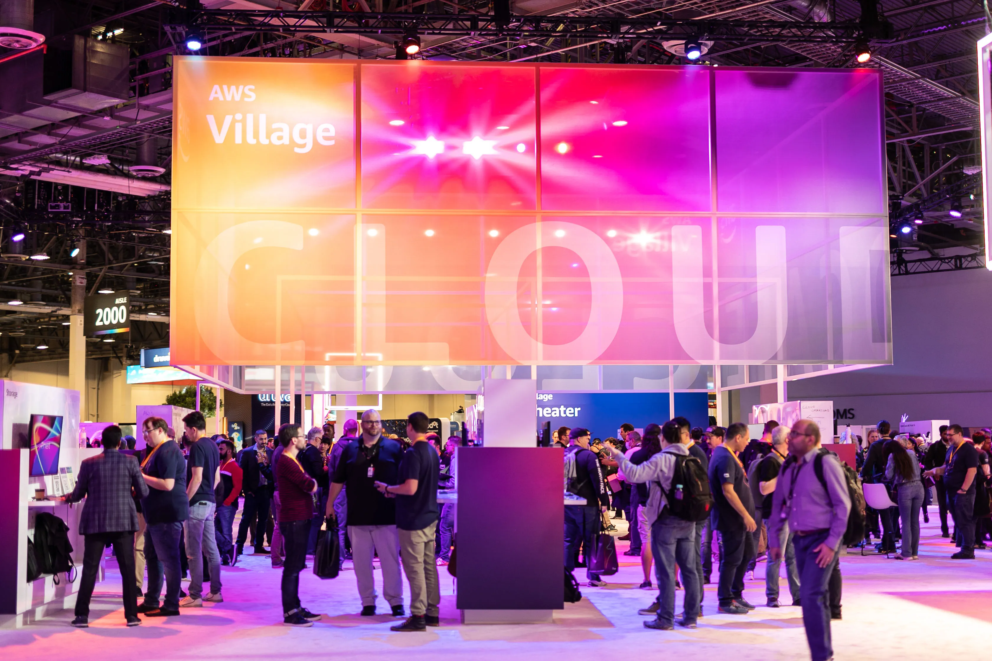aws village booth 11