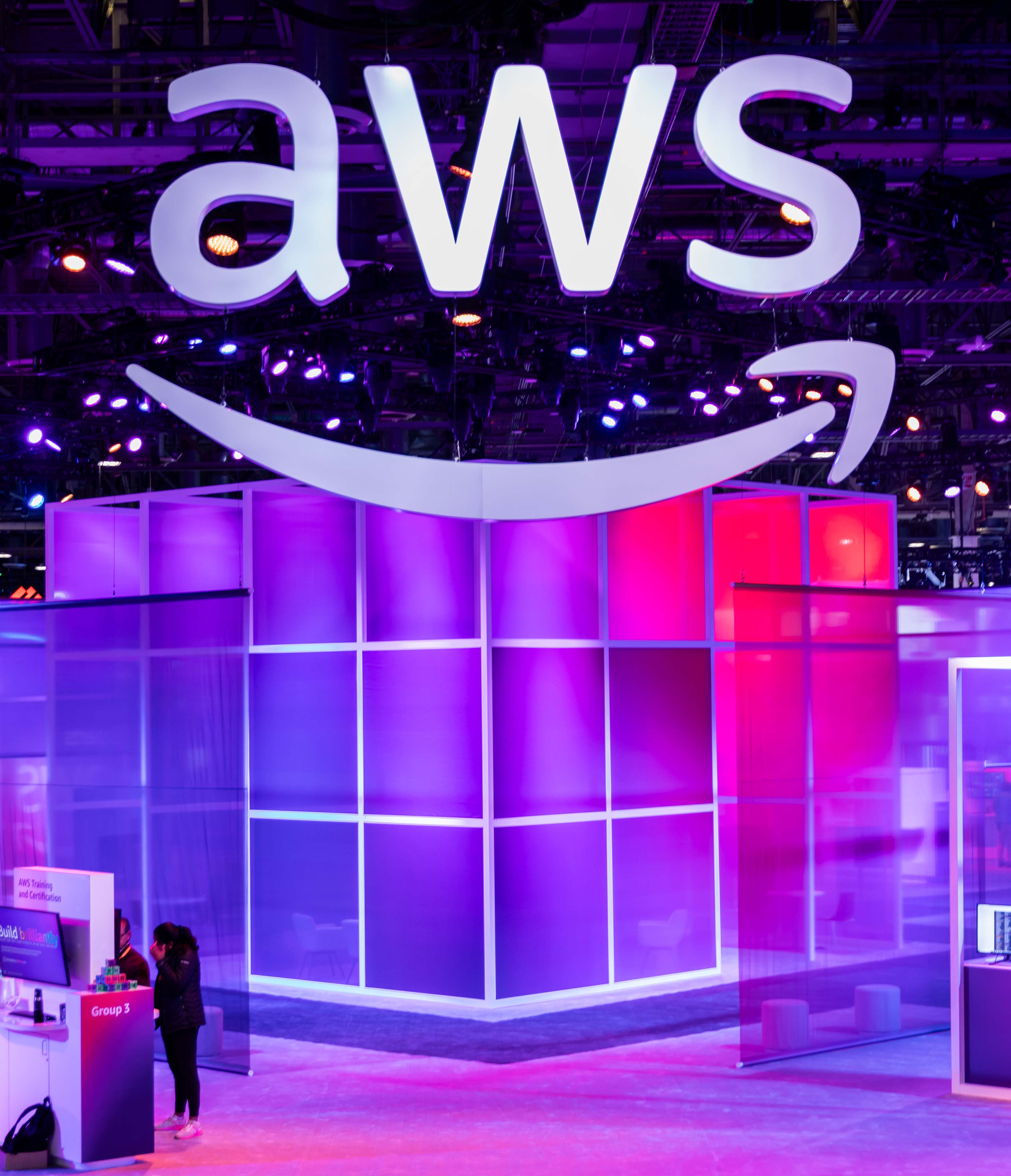 aws village inside expo