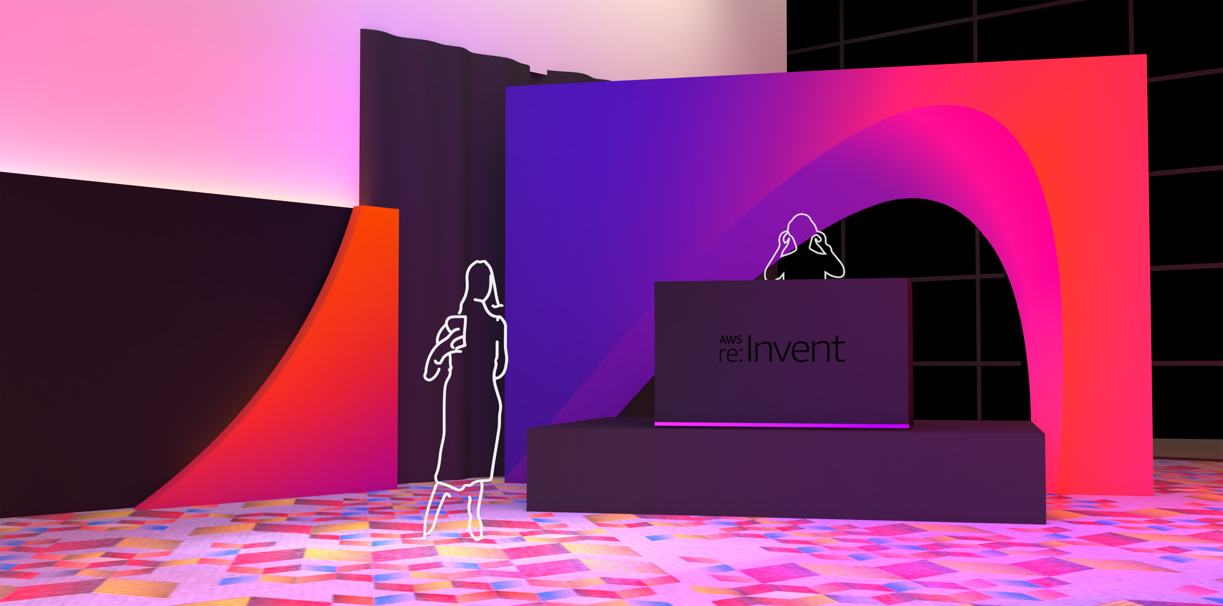 amazon conference spatial sketch
