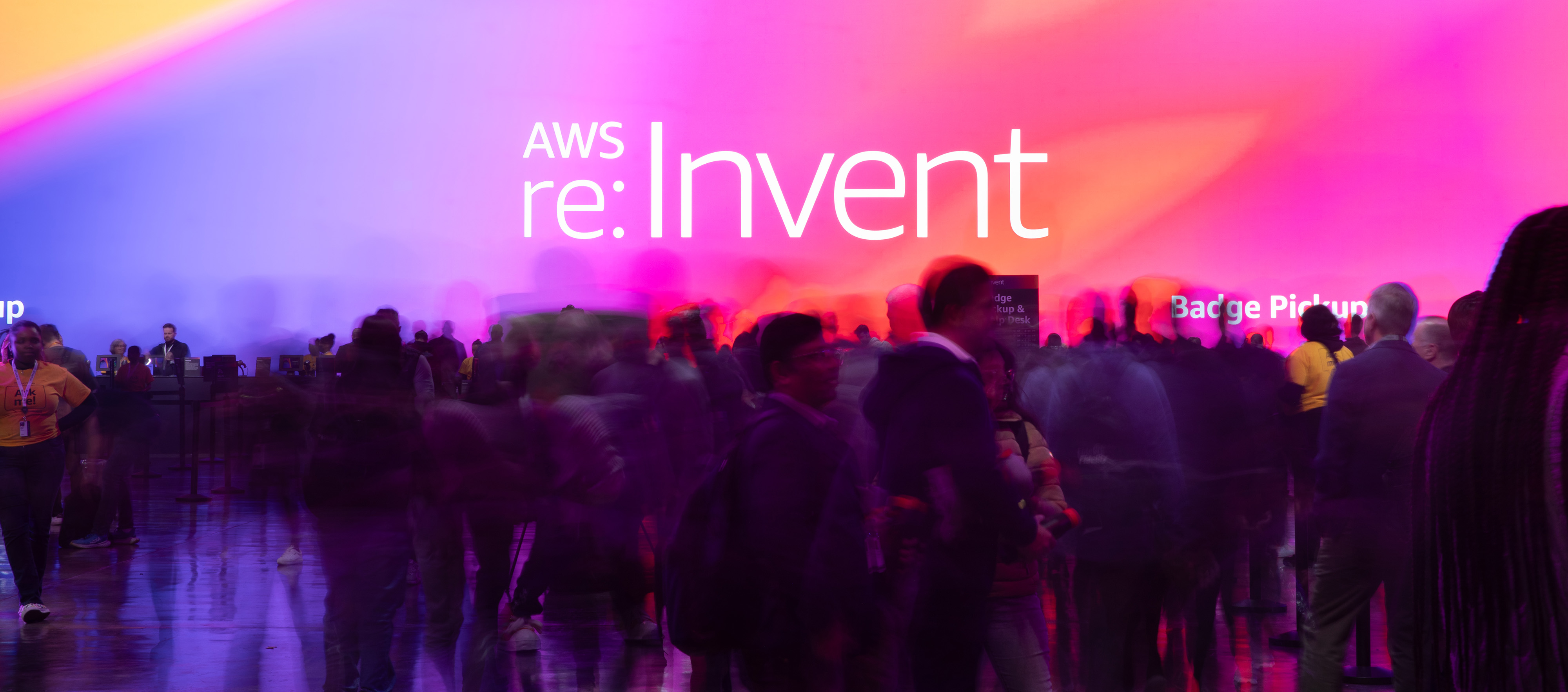 reinvent 2023 entrance hall