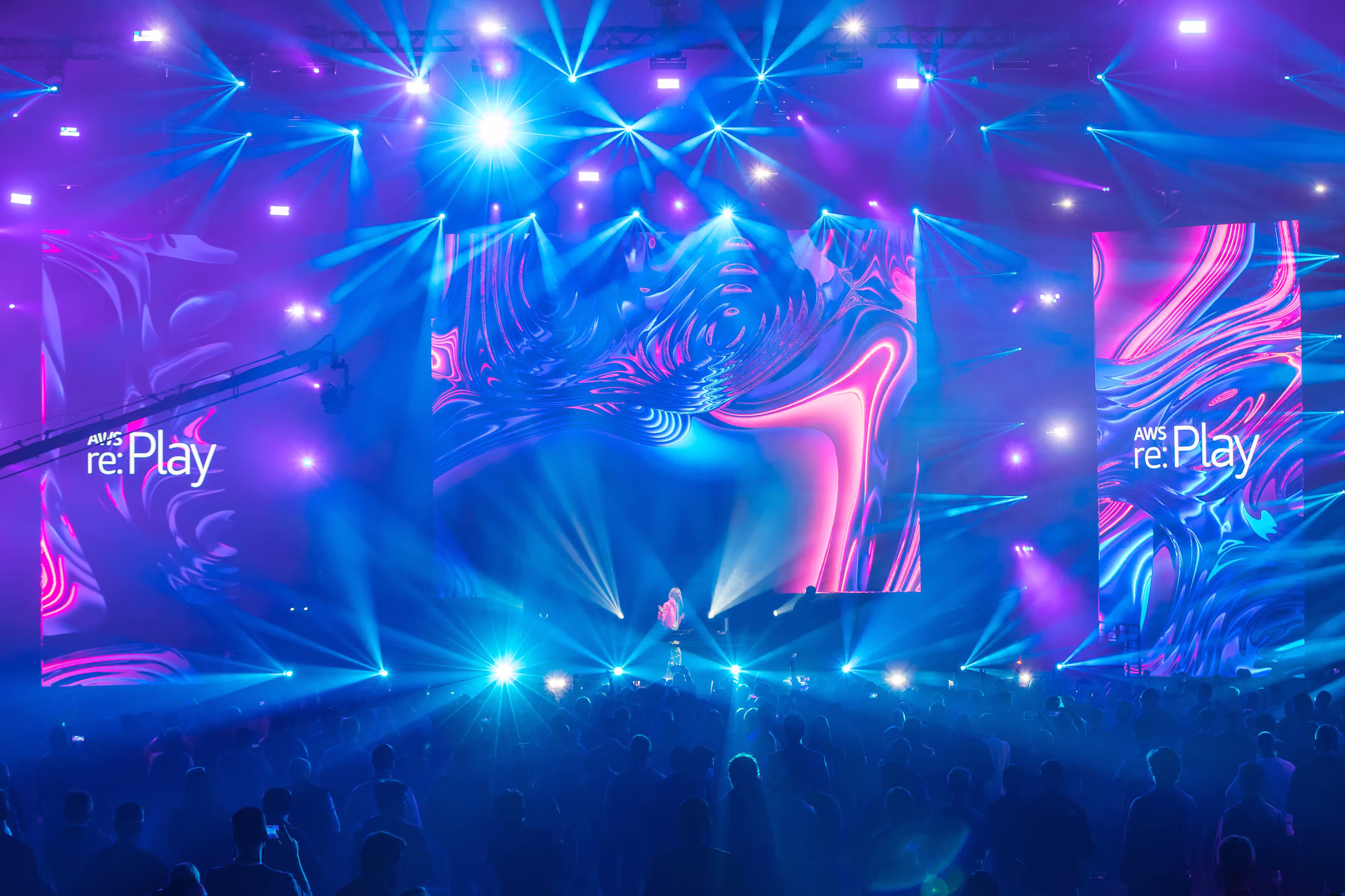 aws replay 2021 stage visuals