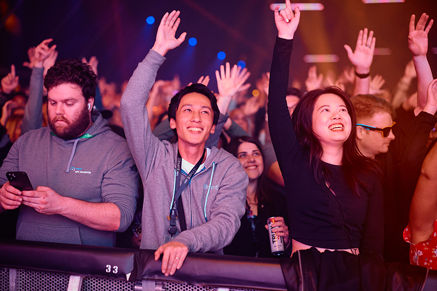 crowd at a concert