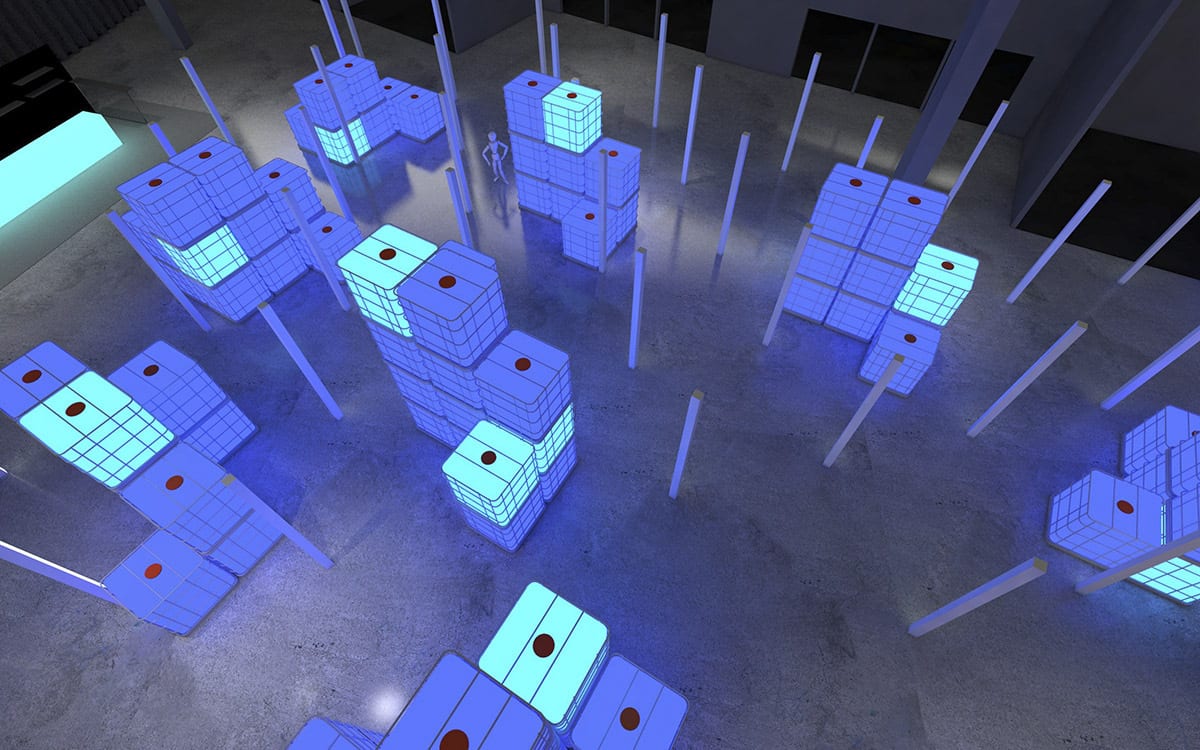 aws party cubes