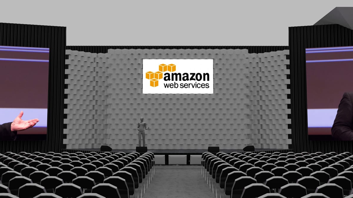 AWS San Francisco Summit stage