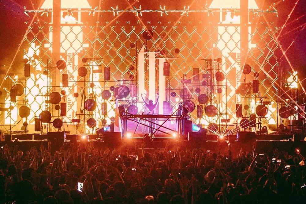 Skrillex @ Coachella Show + Visuals
