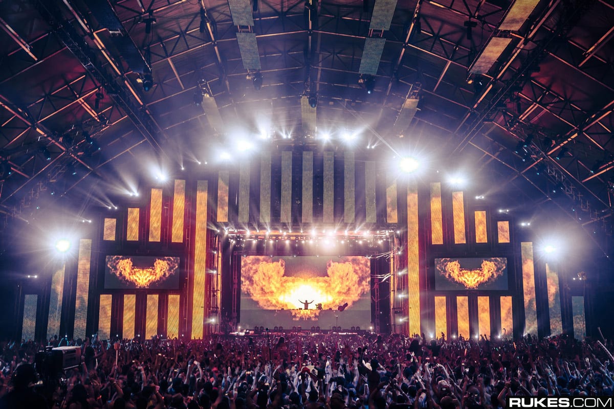 Zedd Coachella 2014 stage
