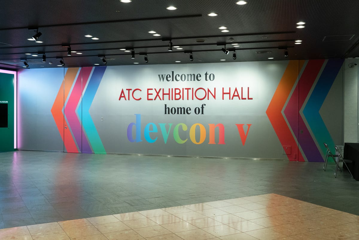 Devcon V ATC Exhibition Hall