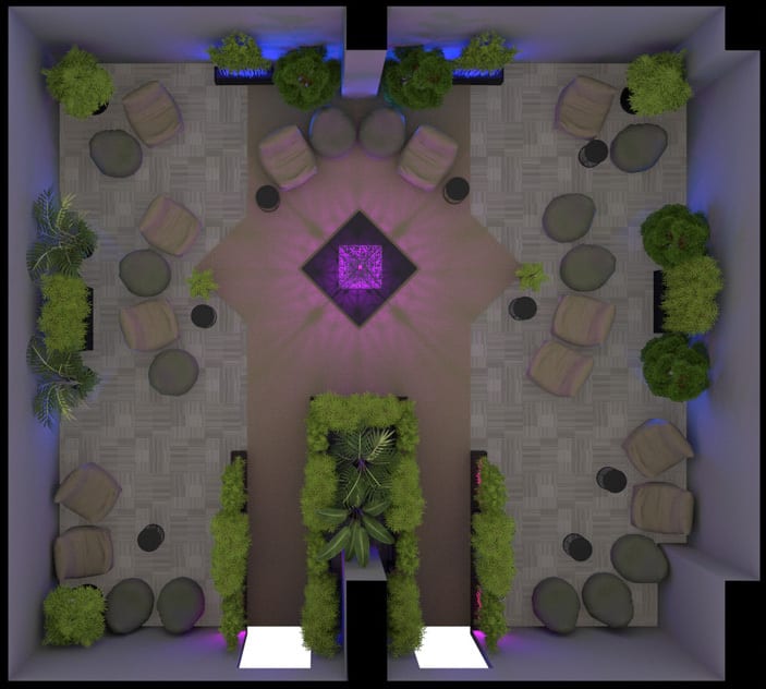Devcon V room layout