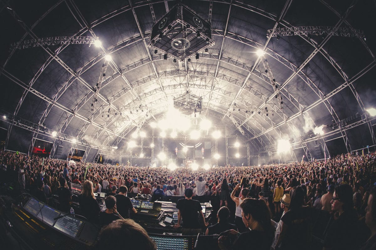 Dog Blood Festival stage