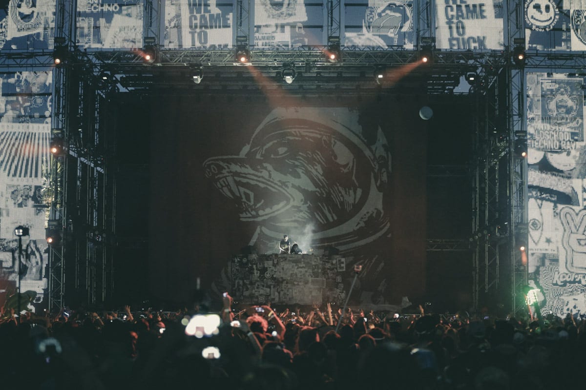 Dog Blood Festival stage