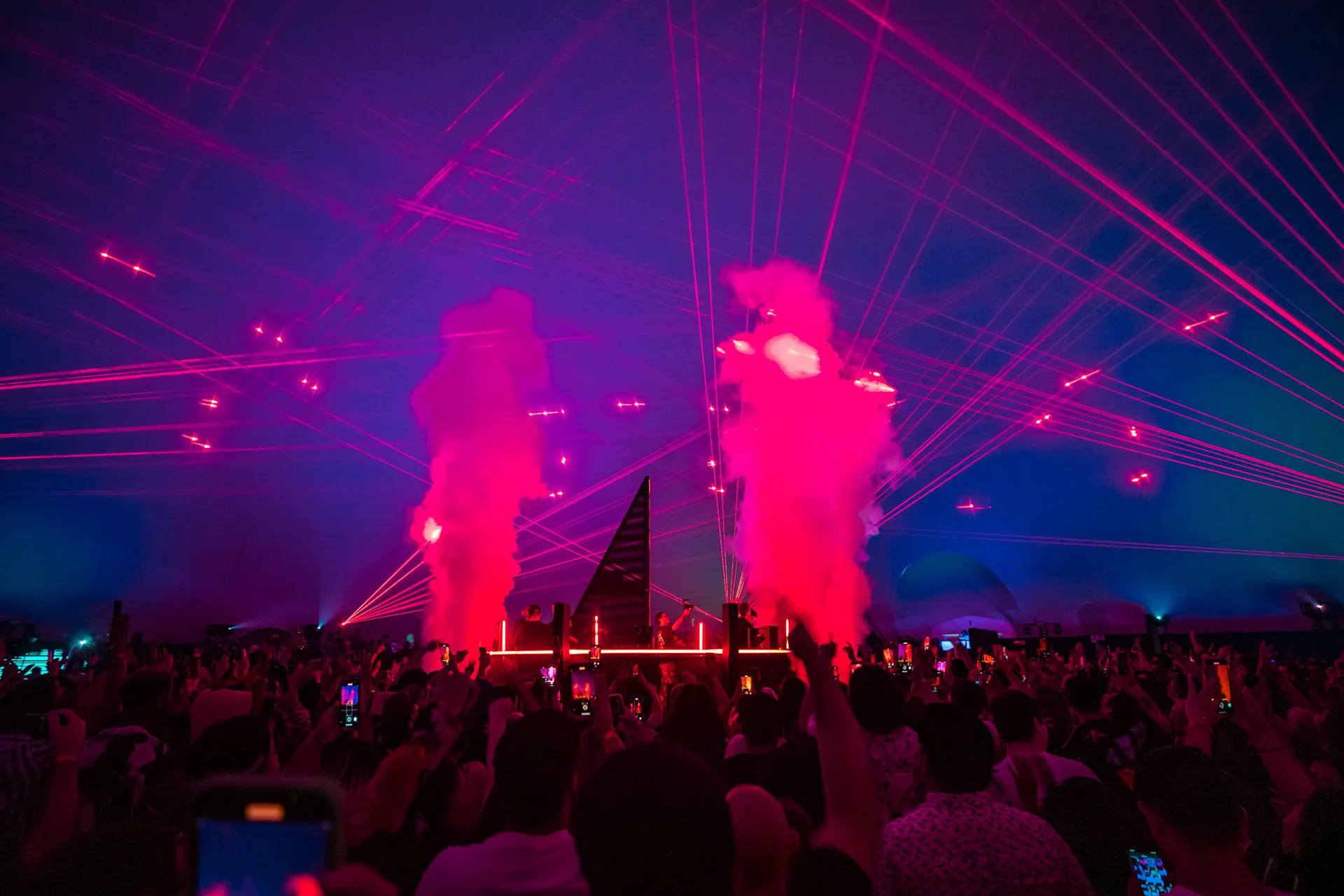 notch dotparty event dome party la coliseum