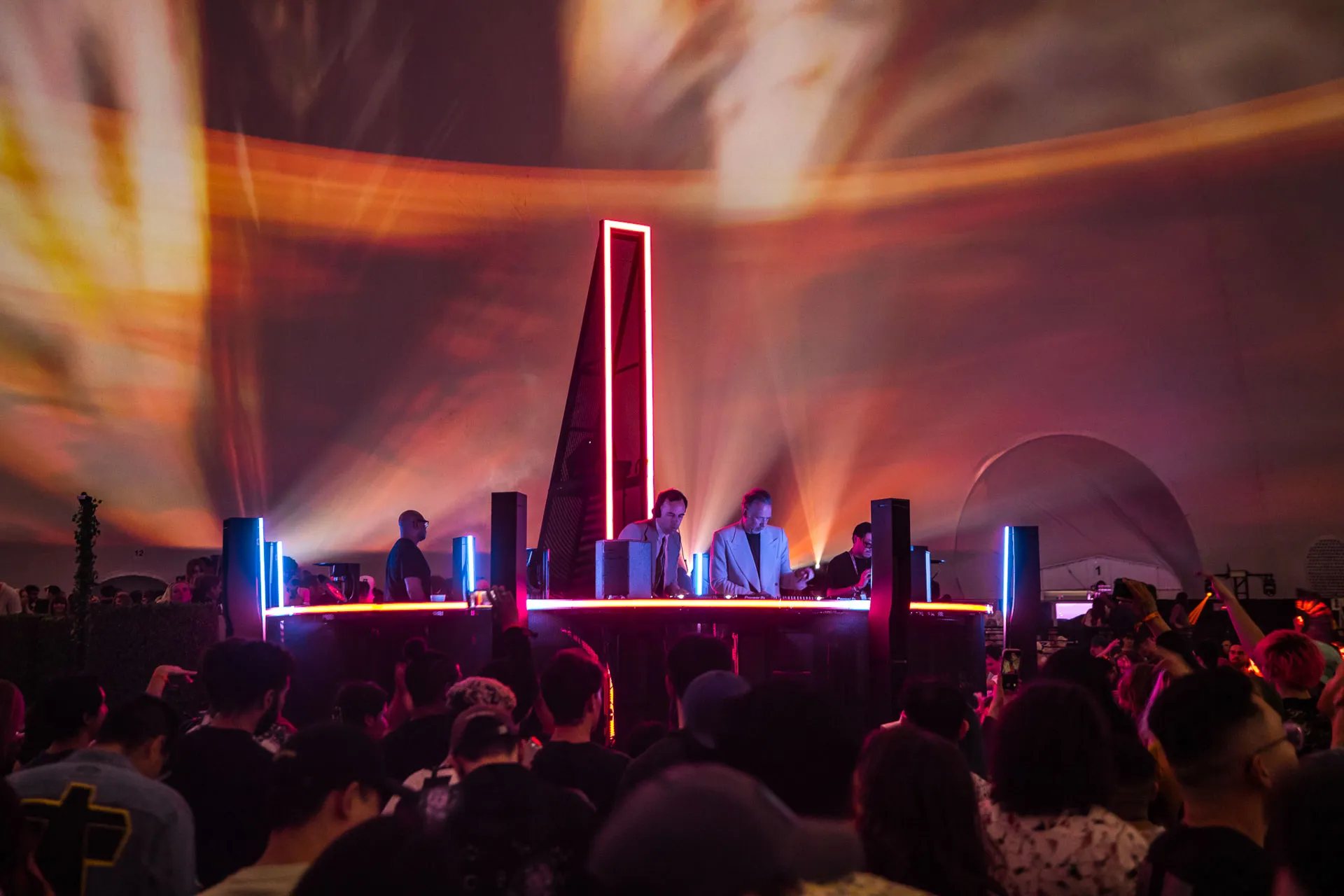 notch dotparty event dome party soulwax la coliseum