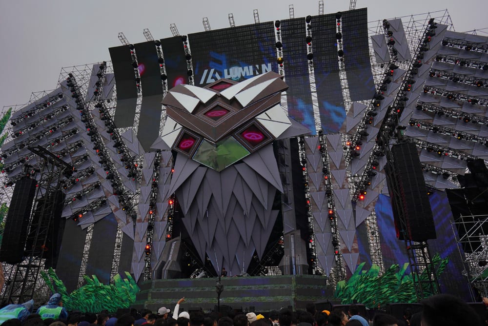 electric jungle main stage