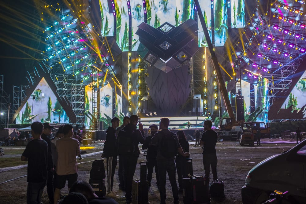 electric jungle main stage