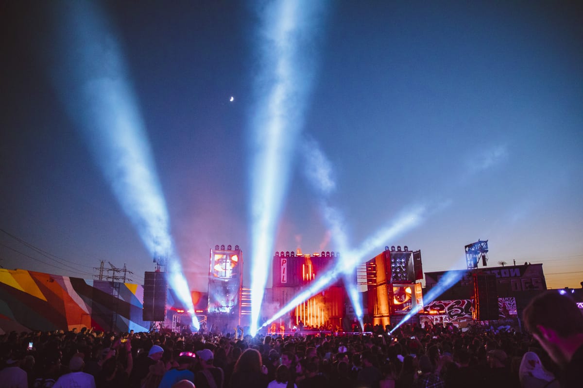 Factory 93 Secret Project Festival lights