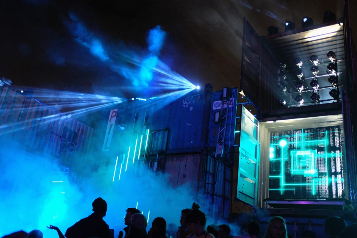 Factory 93 Secret Project Festival lights