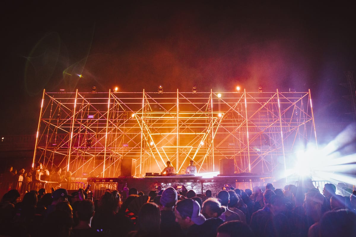 Factory 93 Secret Project Festival stage