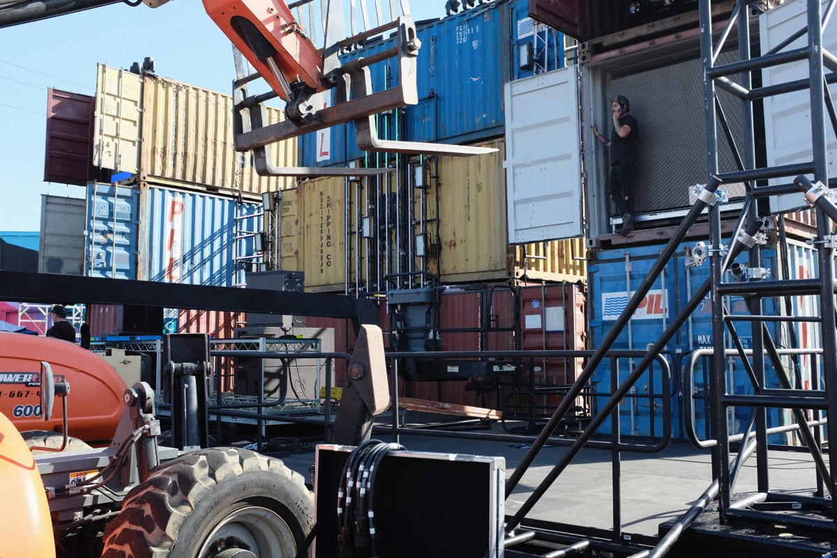Factory 93 Secret Project Festival shipping container