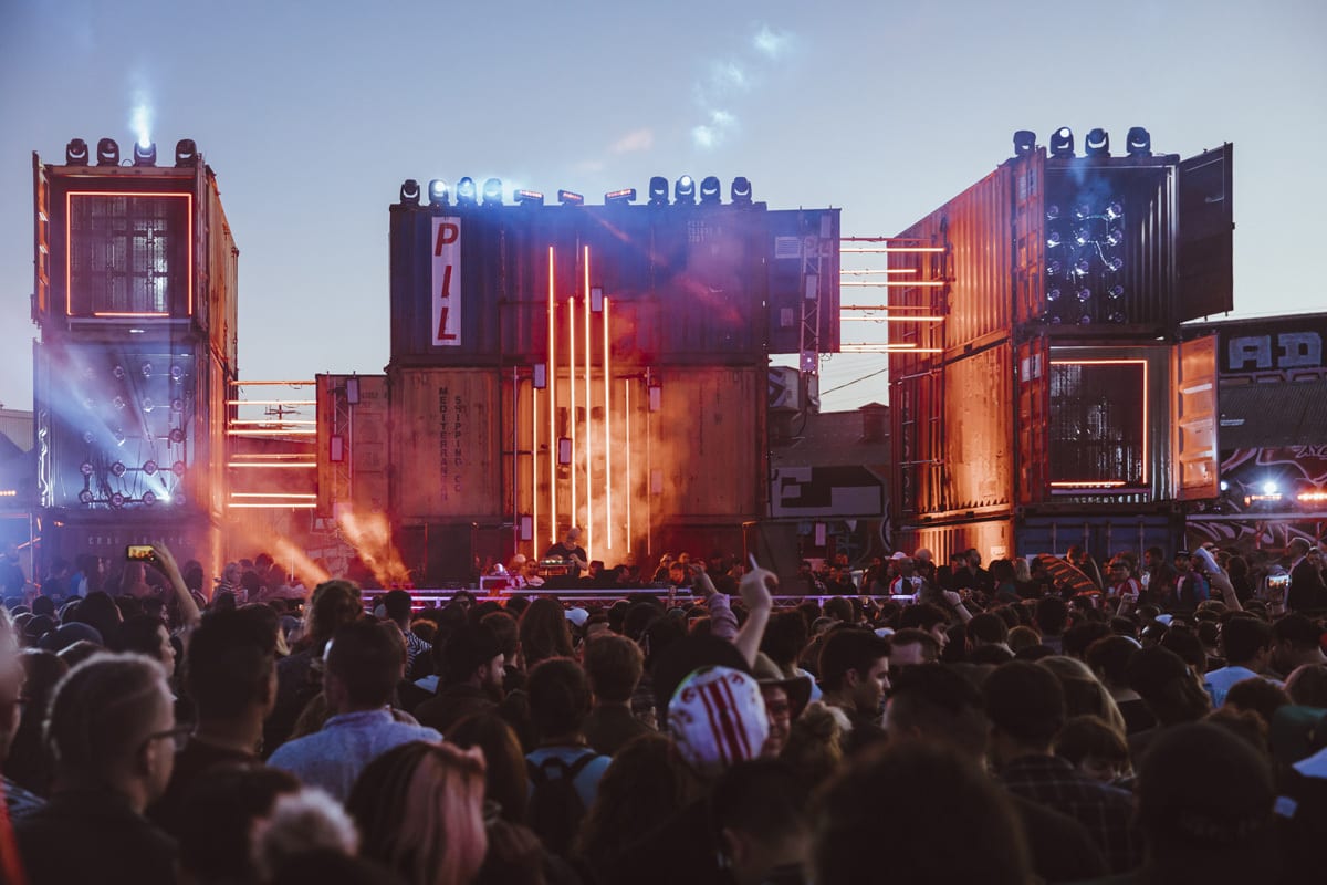 Factory 93 Secret Project Festival stage