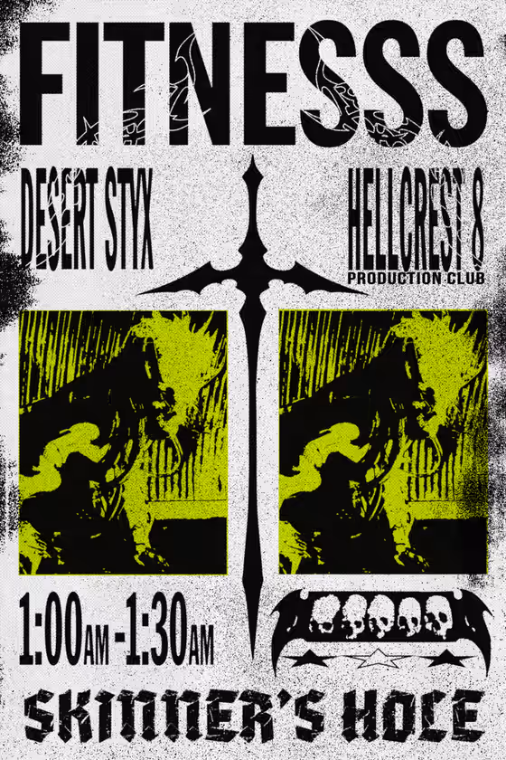 Artist flyer