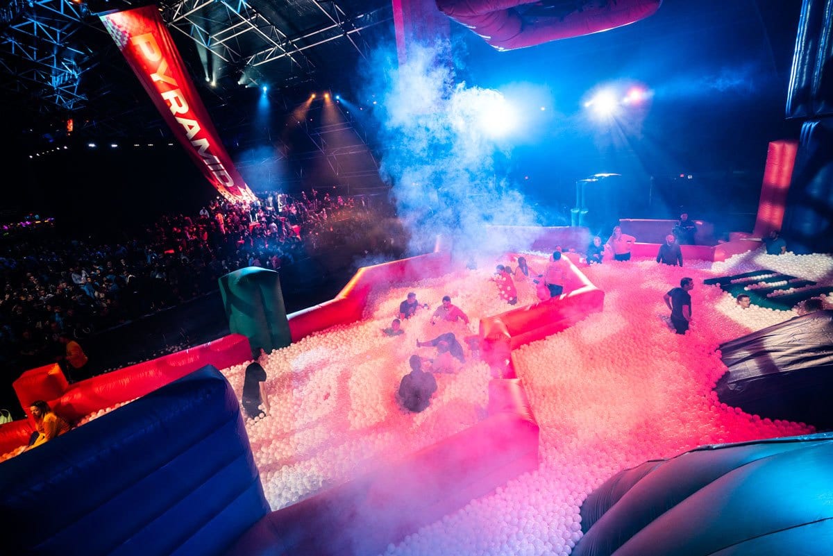 AWS Intersect Festival Ball Pit