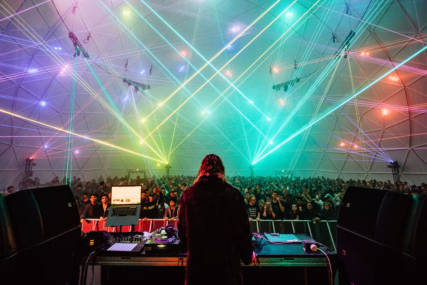 Intersect Festival Laser Dome
