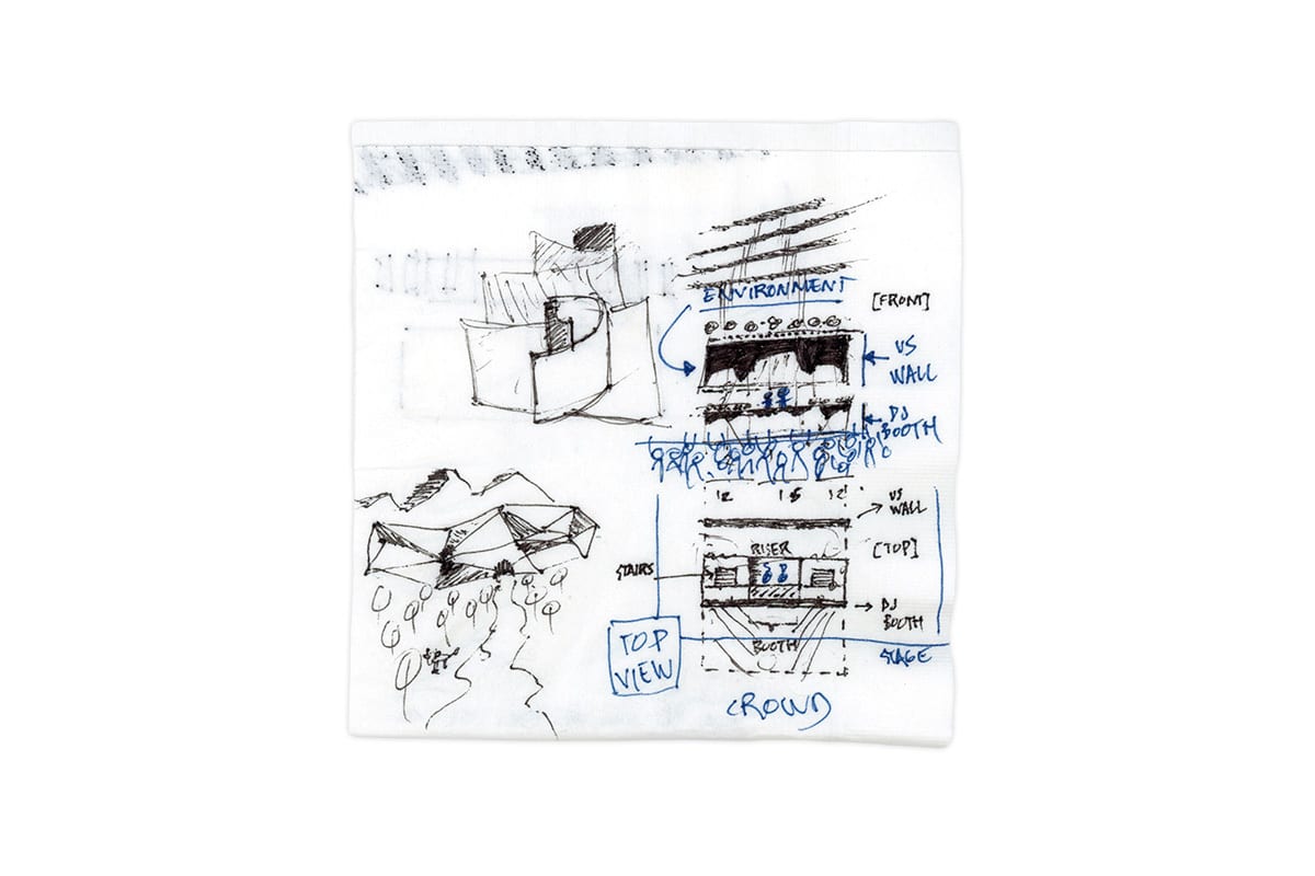 Jack Ü Fall Tour concept sketch