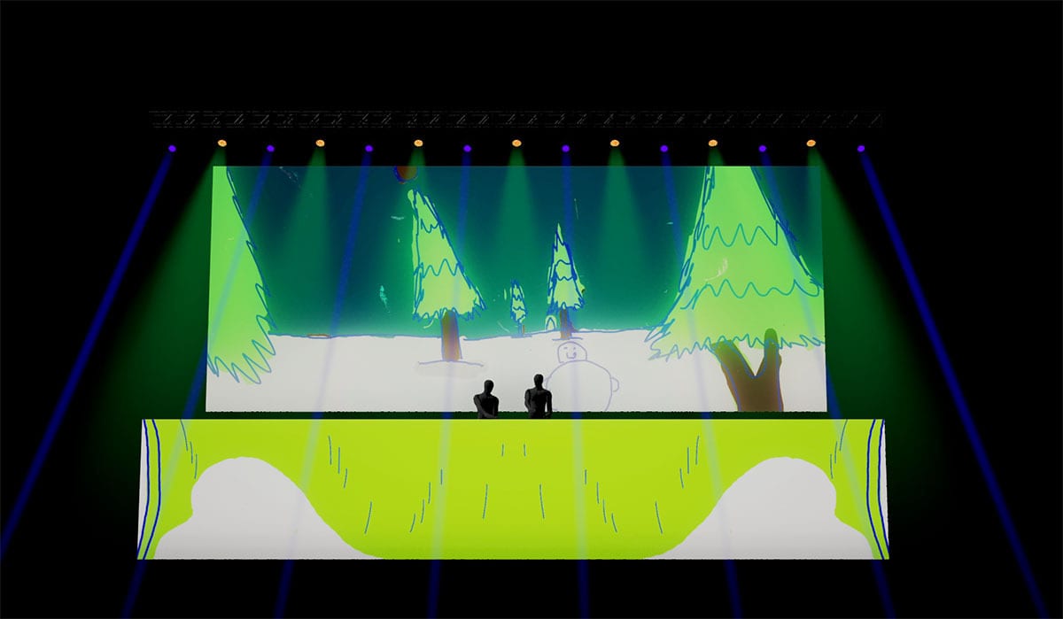 Jack Ü Fall Tour visuals