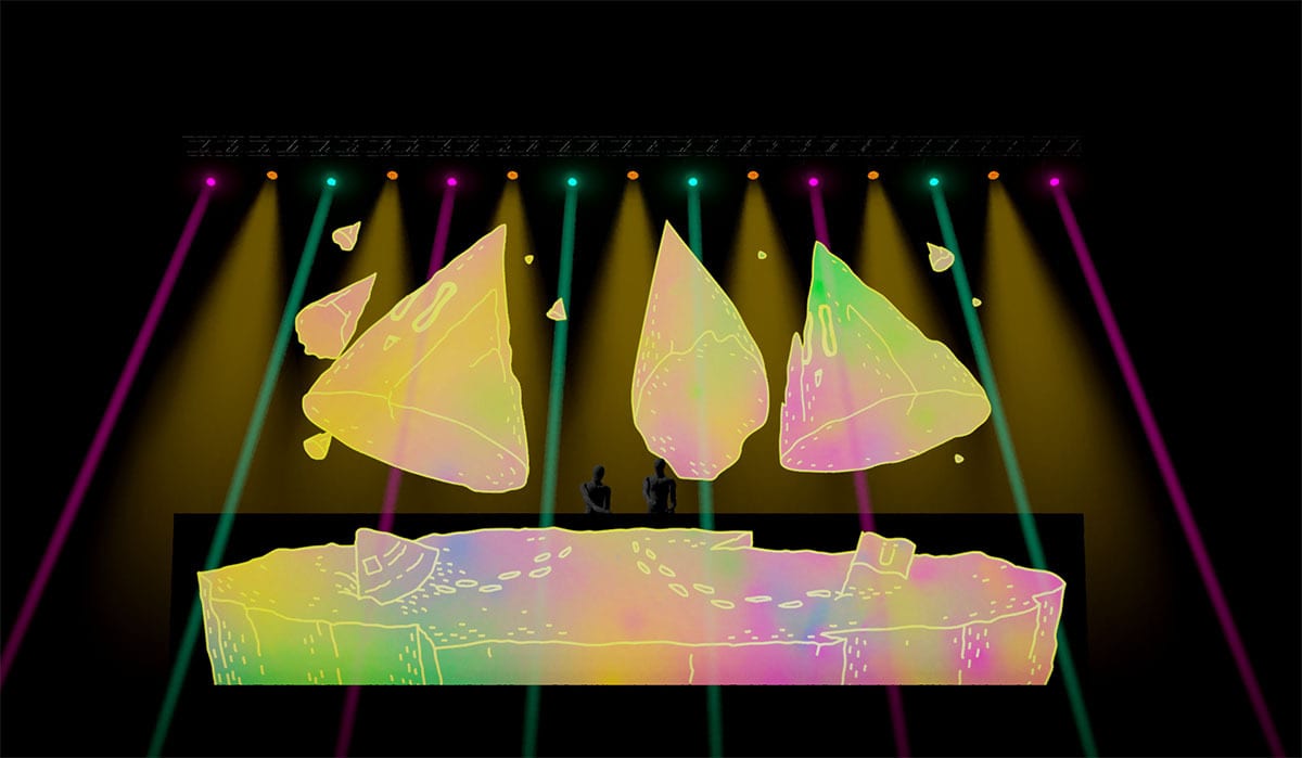 Jack Ü Fall Tour visuals