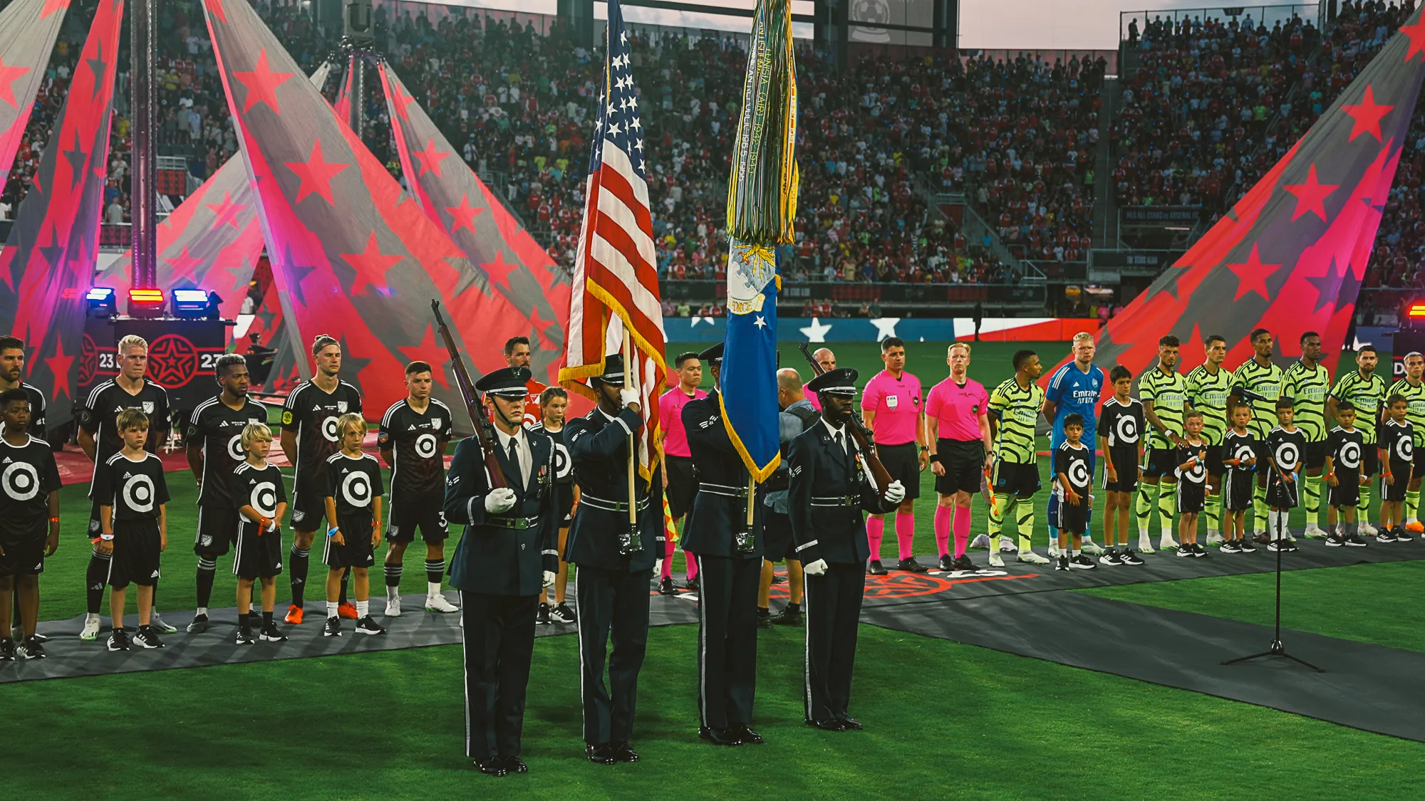 major league soccer opening ceremony