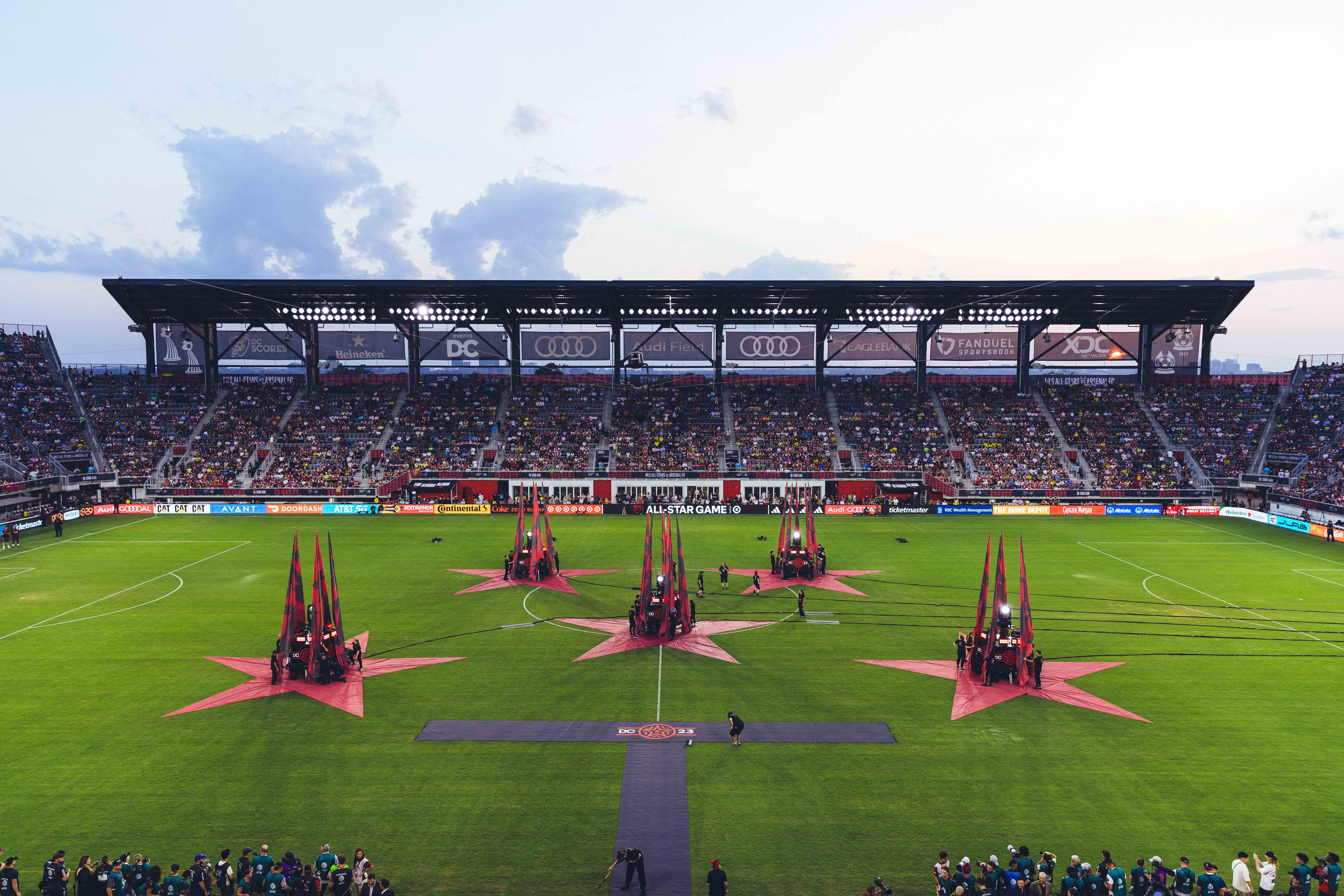 mls all-star opening ceremony stars