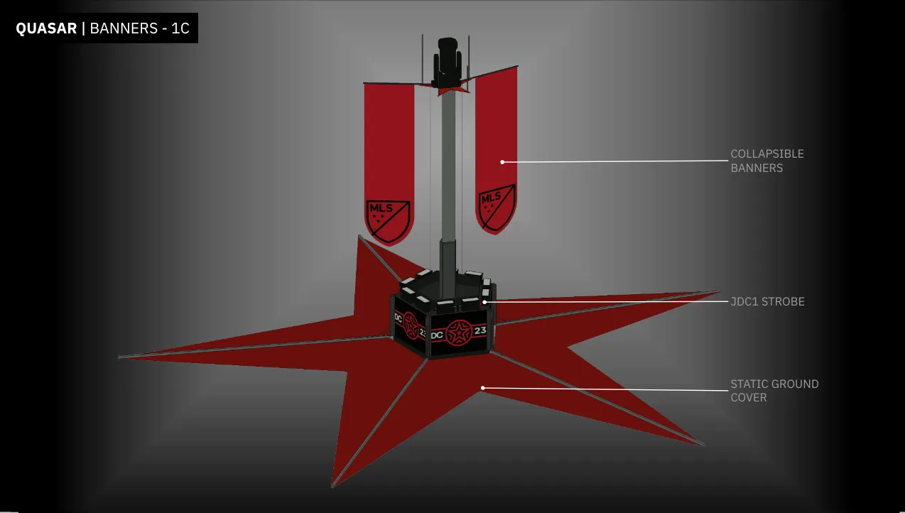 star structure 3d mockup