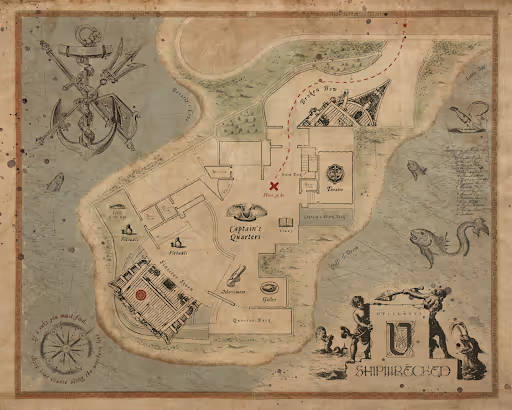 hellcrest treasure map
