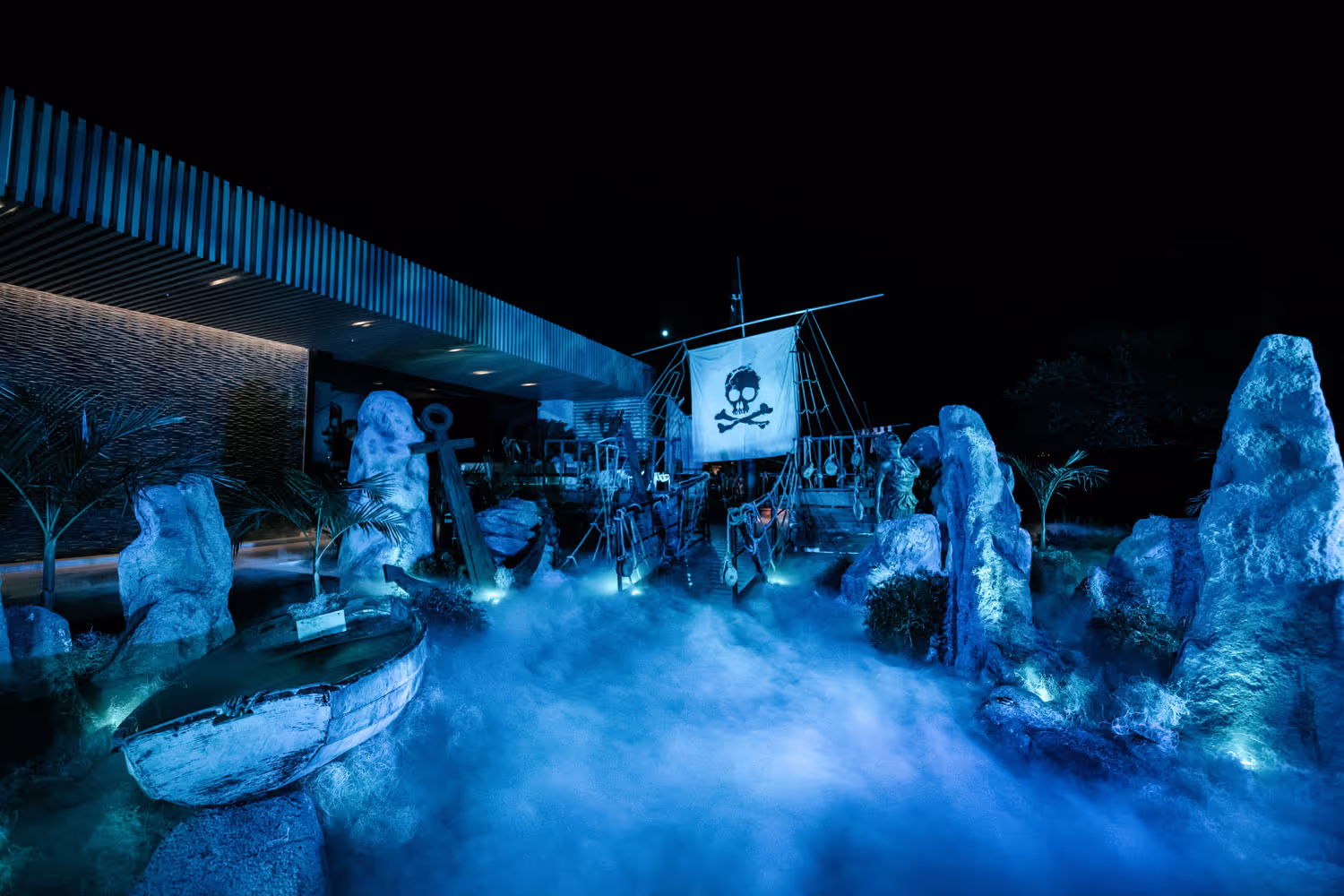 pirate ship halloween decoration