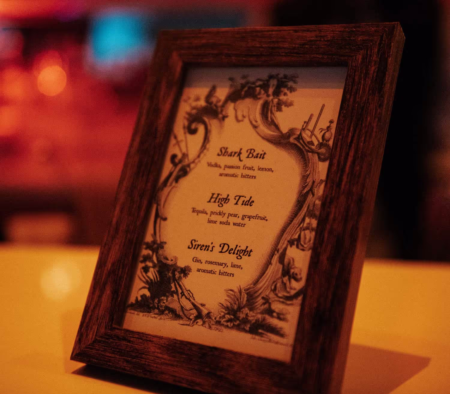 halloween drink menu graphics