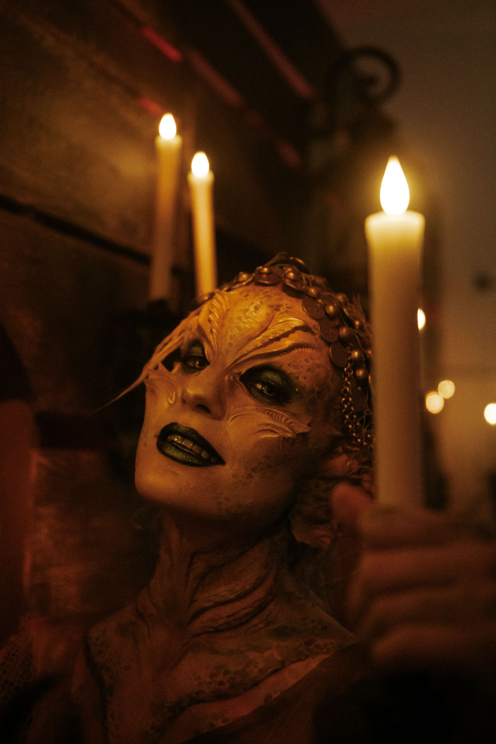 candlelit mermaid