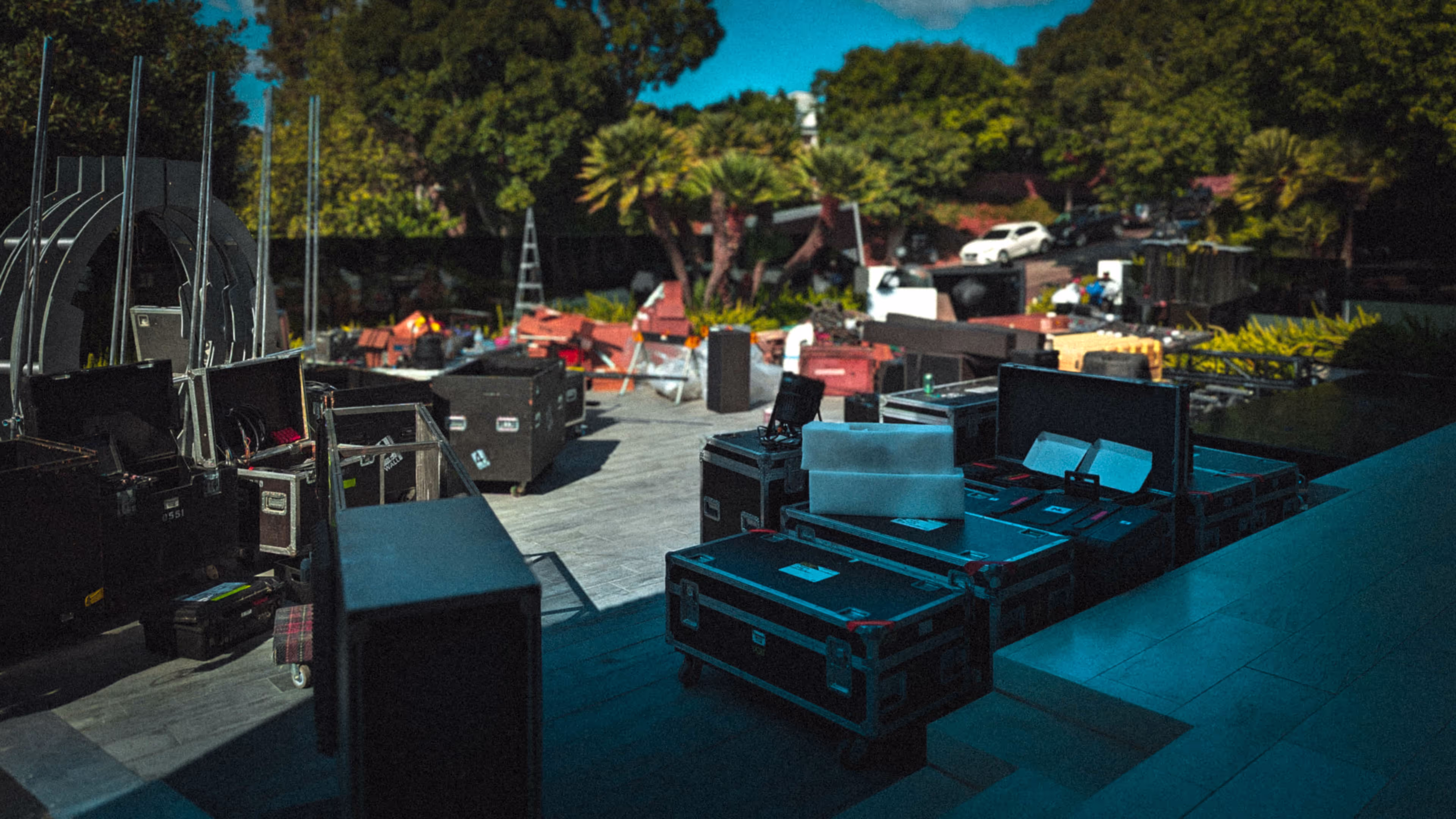 event planning load-in