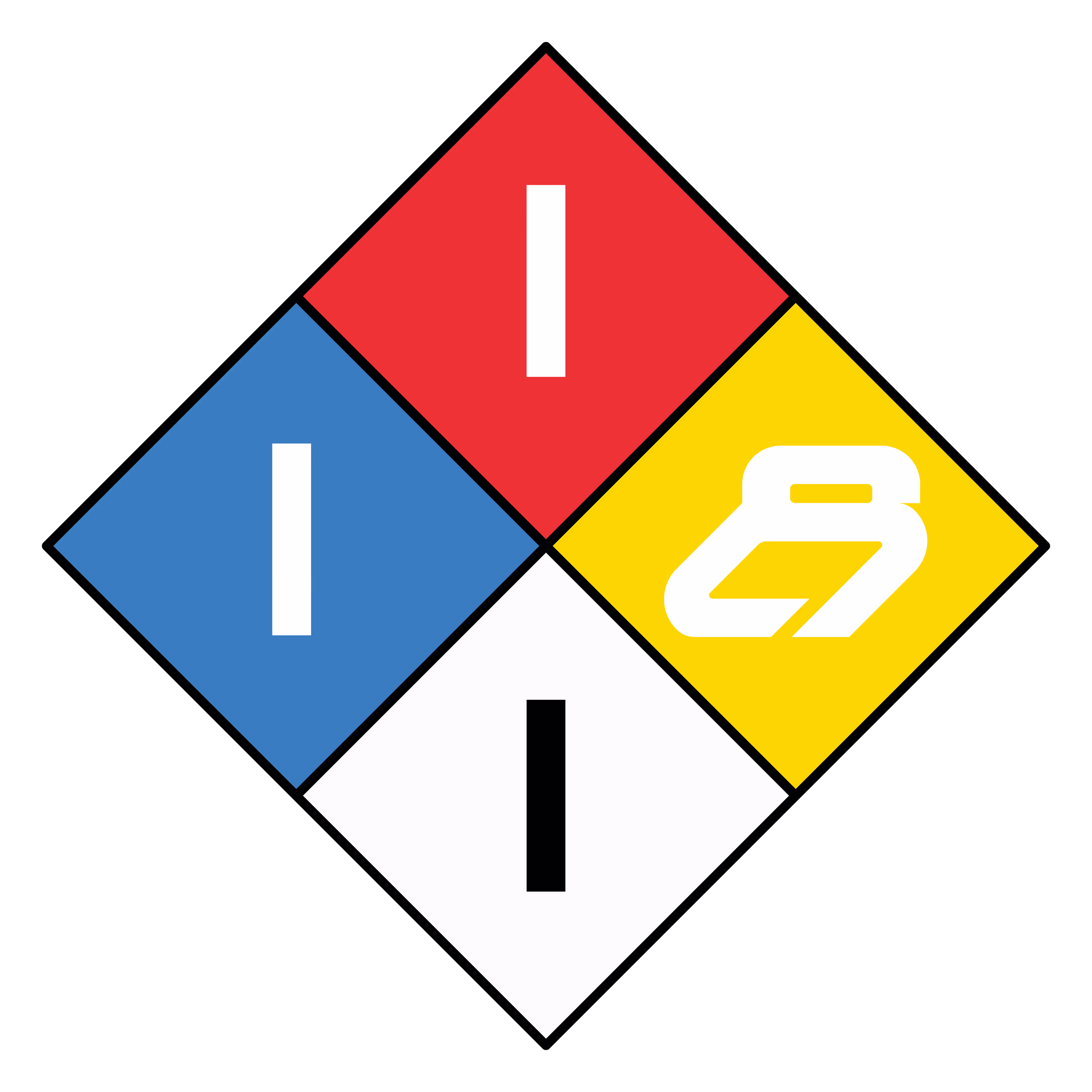 hazardous material label