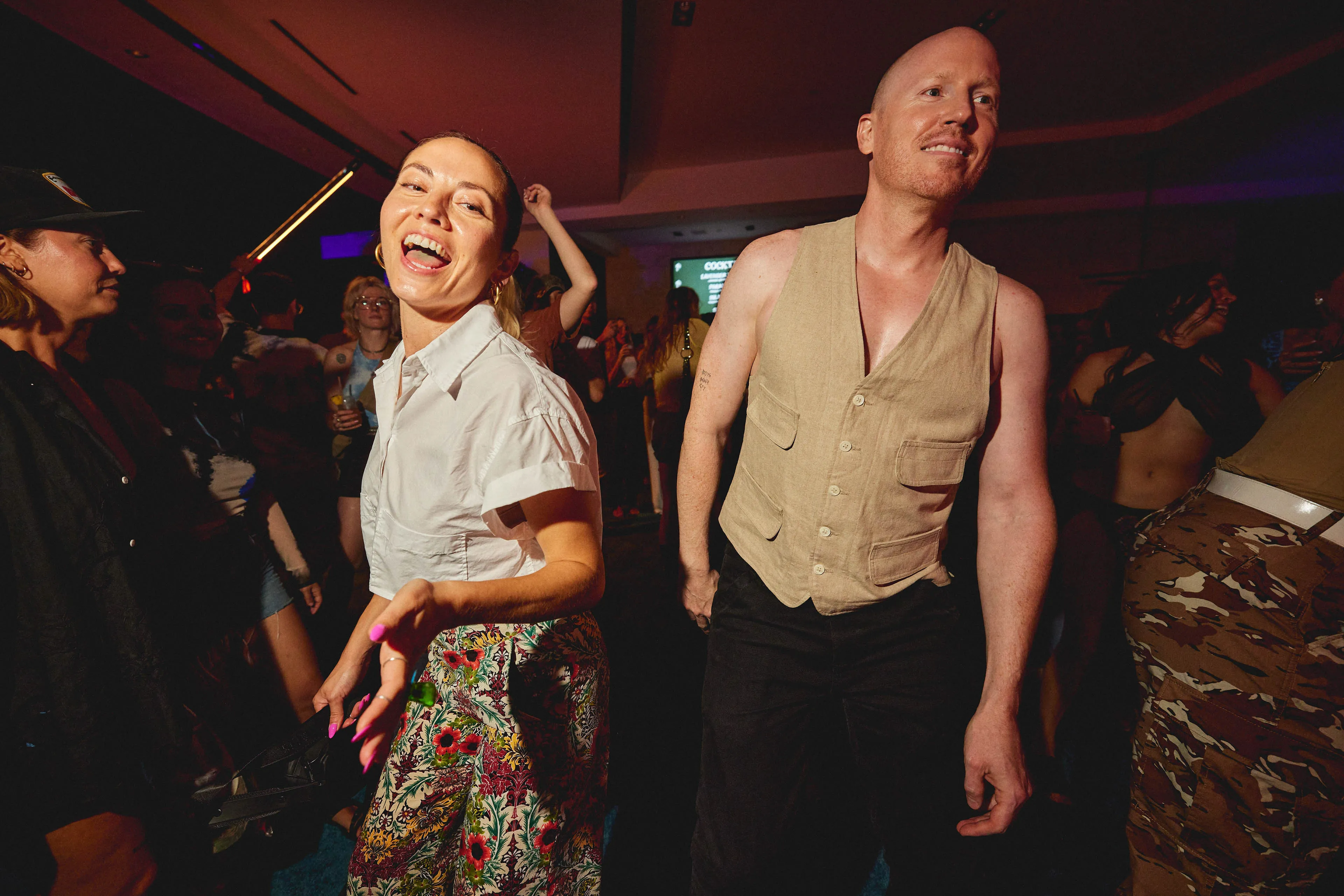 people in attendance at a party