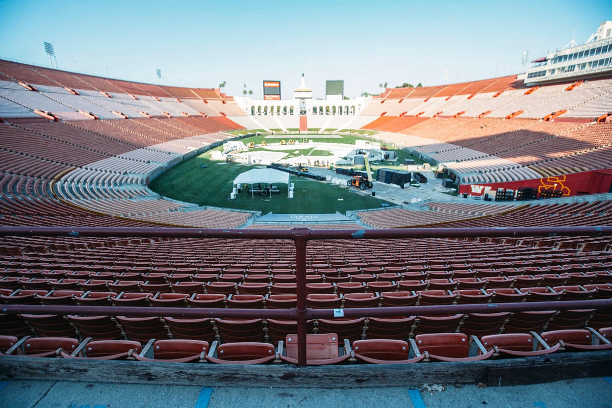 .party() LA stadium