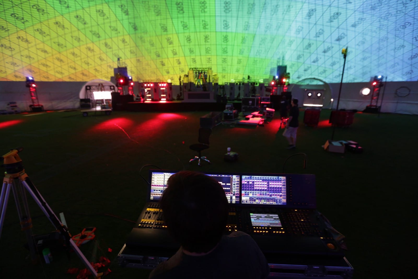 .party() LA projection mapping