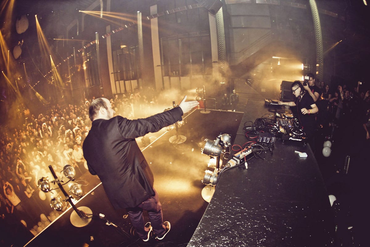 .party() Paris Skrillex
