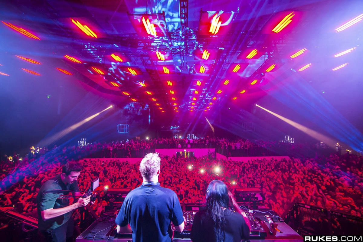 Notch dot party San Fransisco vol. III Skrillex stage