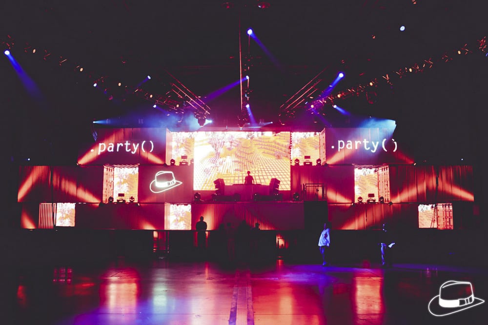 Notch .party() Seattle stage