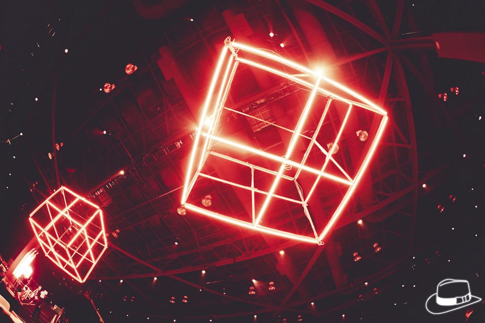Notch .party() Seattle neon cubes